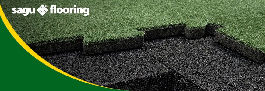 sagu® flooring Kunstrasenmatten mit Fallschutz