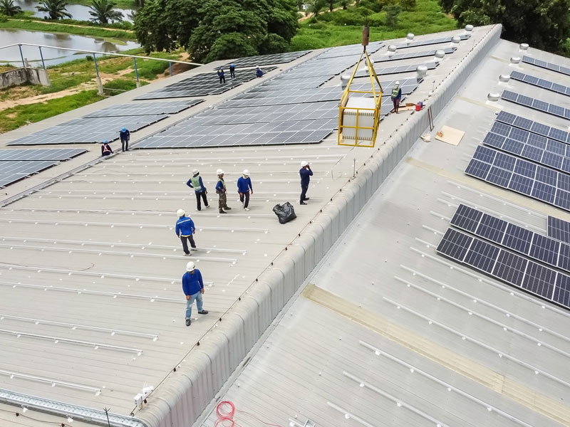 sagu® matting Bautenschutzmatten für Solaranlagen